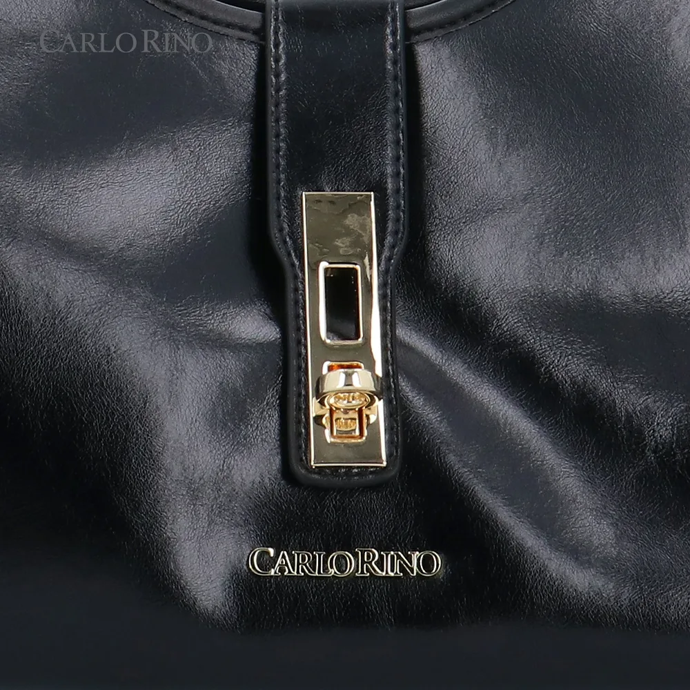 Glossy Hobo 2-Way Shoulder Bag Glossy Hobo 2-Way Shoulder Bag