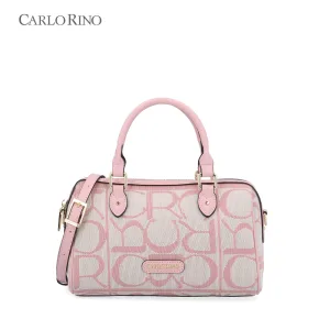 Carlo GEO Knit Boston Bag