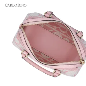 Carlo GEO Knit Boston Bag