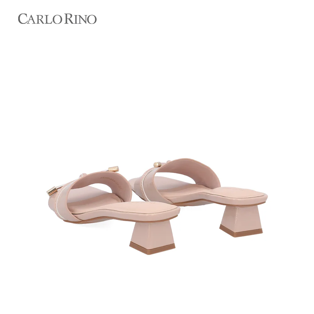 Glossy Chunky Heeled Sandals Glossy Chunky Heeled Sandals