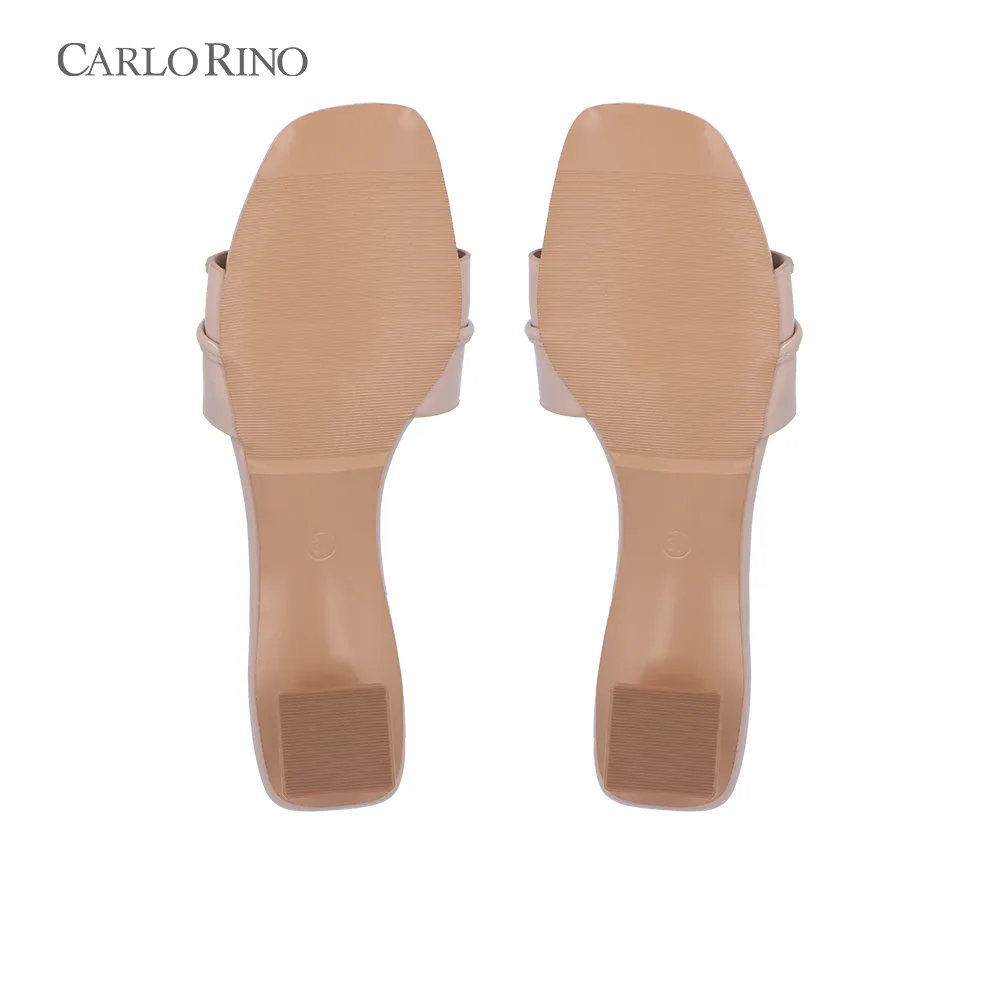 Glossy Chunky Heeled Sandals Glossy Chunky Heeled Sandals