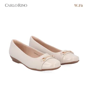 Gloss Accent Ballerinas