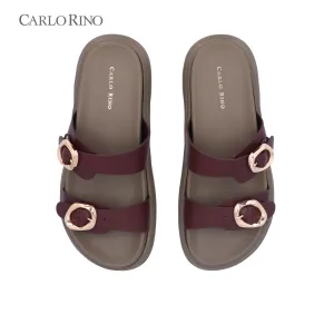 Harper Double Buckle Flats Harper Double Buckle Flats