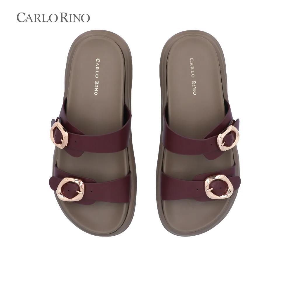 Harper Double Buckle Flats Harper Double Buckle Flats