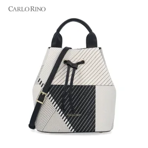 The Grid Bucket Bag