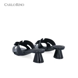 Rosie Gloss Bow Sandals