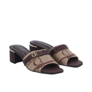 CR MonoCharm Heeled Sandals