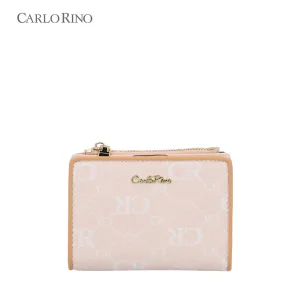 CR Monogram in Cream Short Wallet