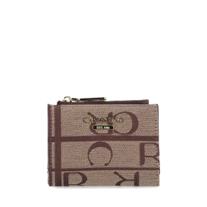 CR Calia Heritage Zipper Short Wallet