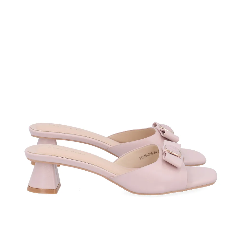 Belle Bow Kitten Heel Sandals Belle Bow Kitten Heel Sandals