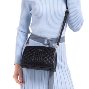 Beauty In Black Crossbody Bag