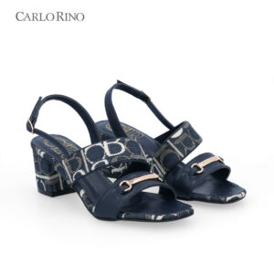 Carlo GEO Jacquard Heeled Sandals