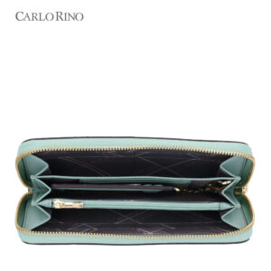 Carlo GEO Zip-Around Wallet with Lanyard