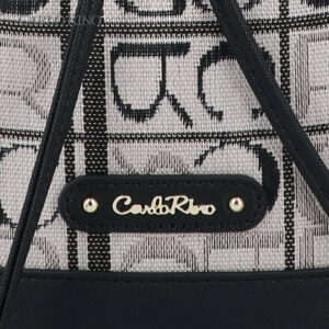 Carlo GEO Jacquard Bucket Bag