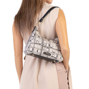 Carlo GEO Jacquard Shoulder Bag