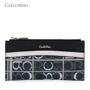 Carlo GEO Jacquard 2-Fold Long Wallet