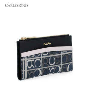 Carlo GEO Jacquard 2-Fold Long Wallet