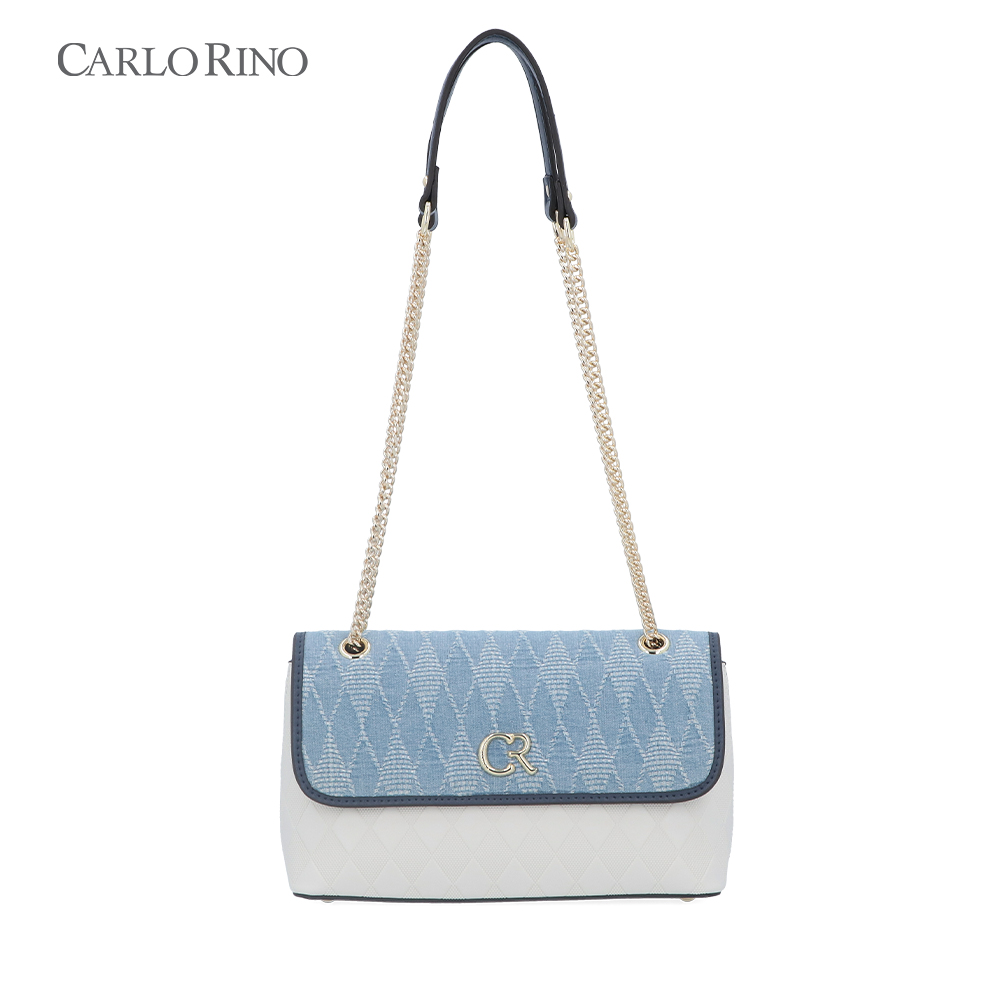 Denim 2-Way Shoulder Bag - Carlo Rino Online Shopping