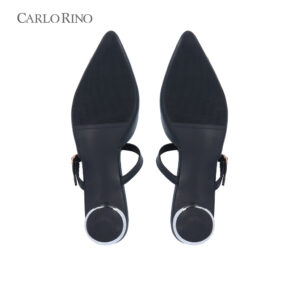 Sphere Heel T-Straps Mules