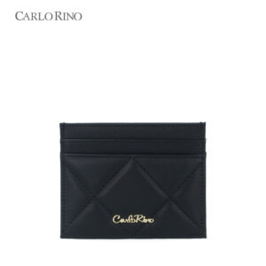 Black Quilted Card Holder