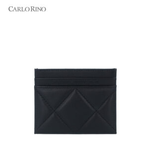 Black Quilted Card Holder