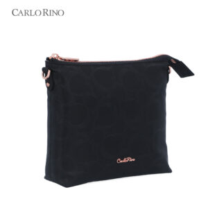 Carlo GEO Nylon Crossbody Wallet