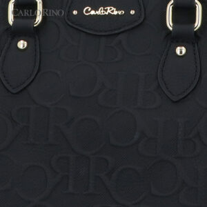 CR Embossed Motif Top Handle