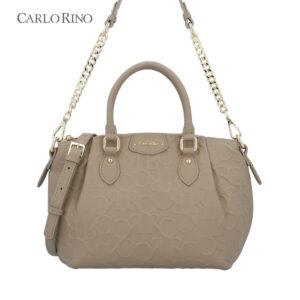 CR Embossed Motif Top Handle