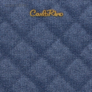 Gia Navy Zip Around Wallet