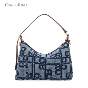 Carlo GEO Denim 2 Way Shoulder Bag II