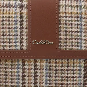 Coco Houndstooth Crossbody Bag