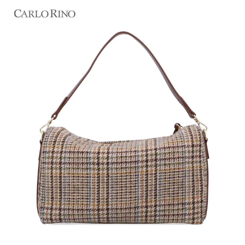 Coco Houndstooth 2-Way Shoulder Bag
