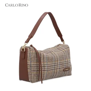 Coco Houndstooth 2-Way Shoulder Bag