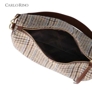 Coco Houndstooth 2-Way Shoulder Bag