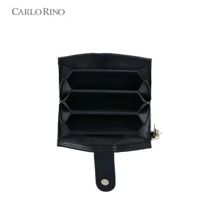 Celeste Noir Card Holder