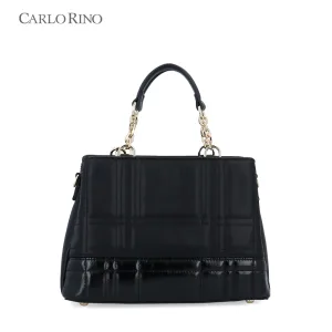 Miss Carlo Quilted Top Handle