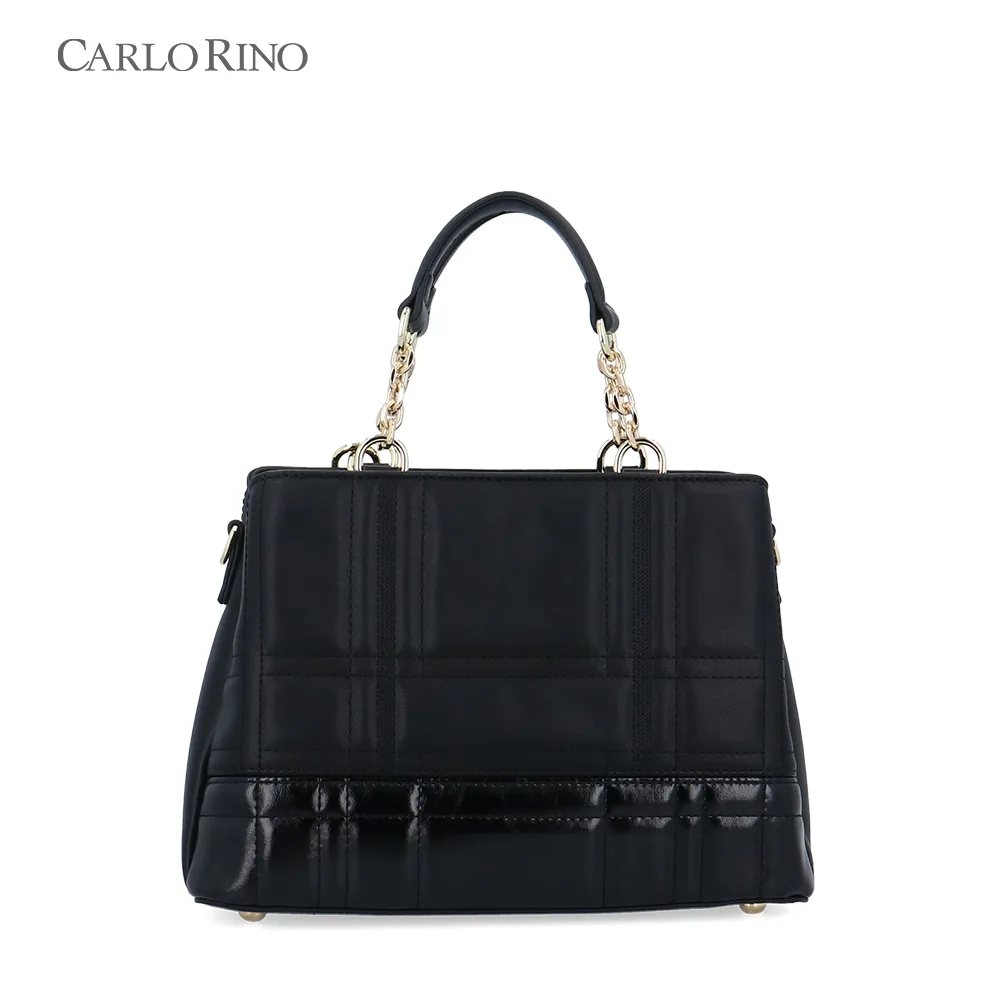 Miss Carlo Quilted Top Handle