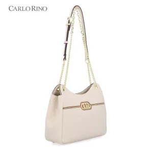 CR Delia Monogram 2-Way Shoulder Bag