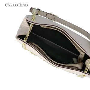 CR Delia Monogram 2-Way Shoulder Bag