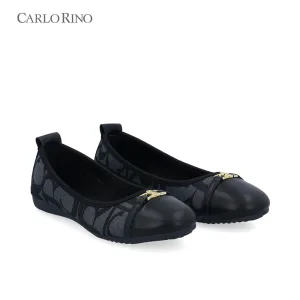 CR Brushed Monogram Ballerinas