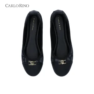 CR Brushed Monogram Ballerinas