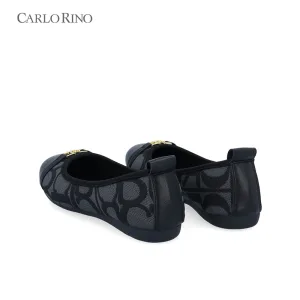 CR Brushed Monogram Ballerinas