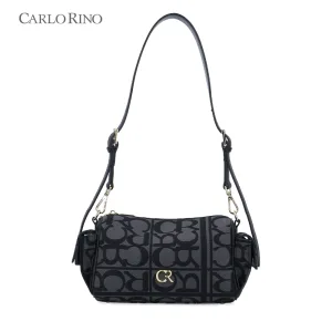 Carlo GEO Jacquard Ellie Pocketed Bag