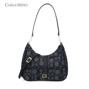 Carlo GEO Jacquard Shoulder Bag