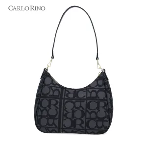 Carlo GEO Jacquard Shoulder Bag