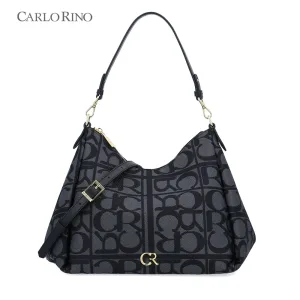 Carlo GEO Jacquard Shoulder Bag II