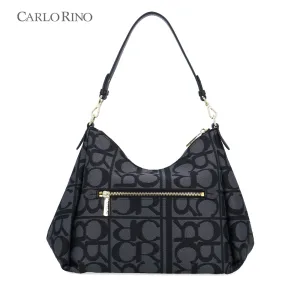 Carlo GEO Jacquard Shoulder Bag II