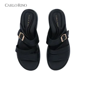 CR Trio Buckle Wedge Sandals