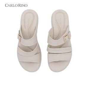 CR Trio Buckle Wedge Sandals