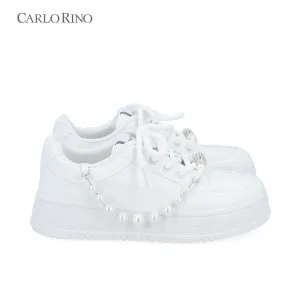 CR Pearl-Embellished Sneakers